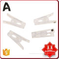 Various models factory supply hot selling plastic clothes hanger clips